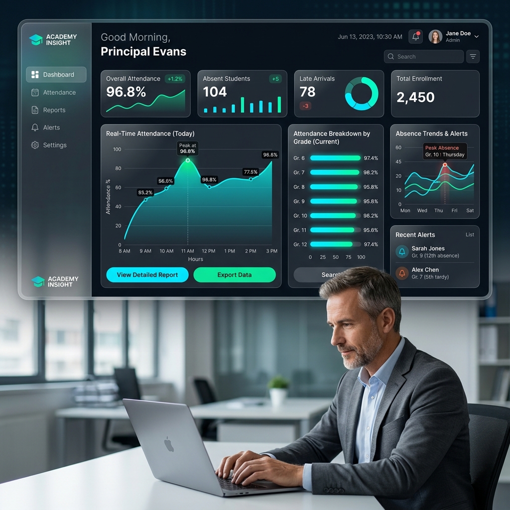 Dashboard Kepala Sekolah