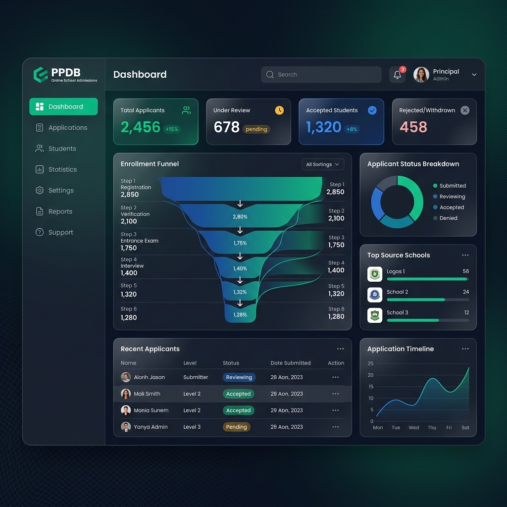 Dashboard PPDB